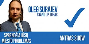 Oleg Surajev STAND UP: Sprendžia Klaipėdos Problemas (Antras šou)