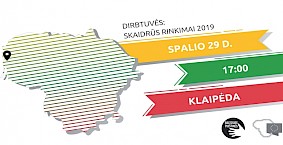 Dirbtuvės Klaipėdoje: skaidrūs rinkimai 2019