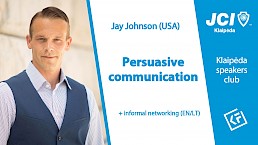 Persuasive communication - Jay Johnson (USA)