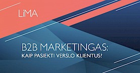 KUFA ir LiMA Online: B2B marketingas